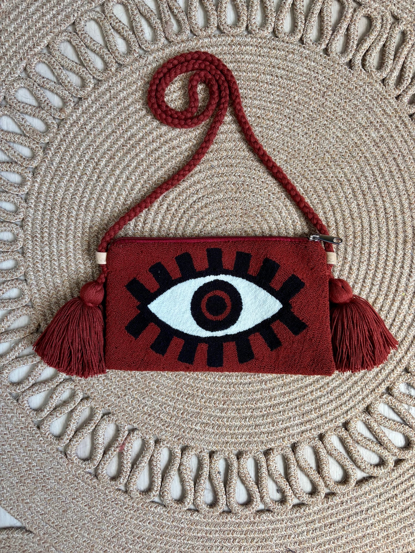 Handmade Crossbody – Wayuu Upholstery Handbag | Zafira Complements