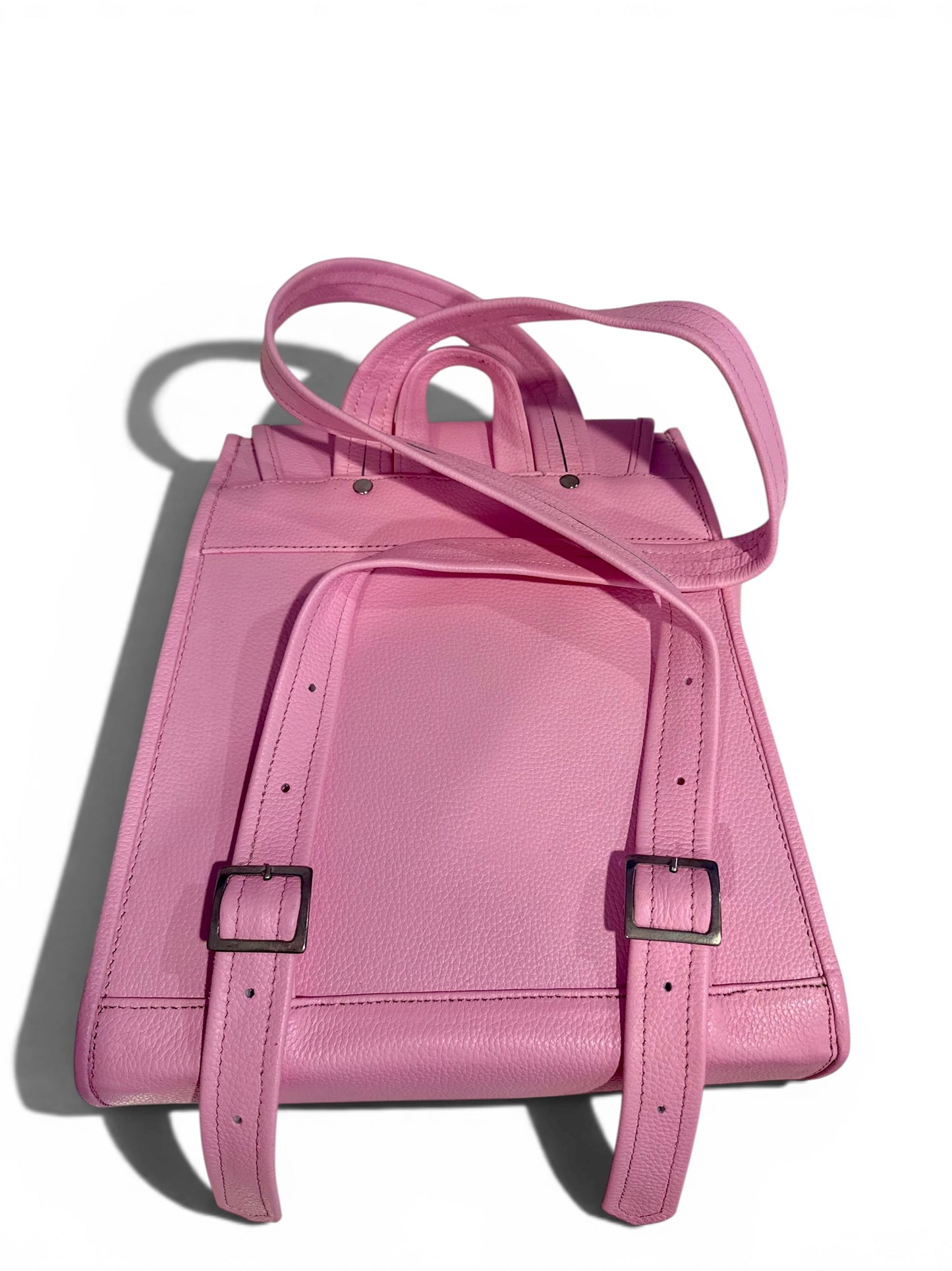 Luxury Backpack in 100% Genuine Leather and Wayuu Weaving – Handmade with Lined Interior & Zipper Pockets