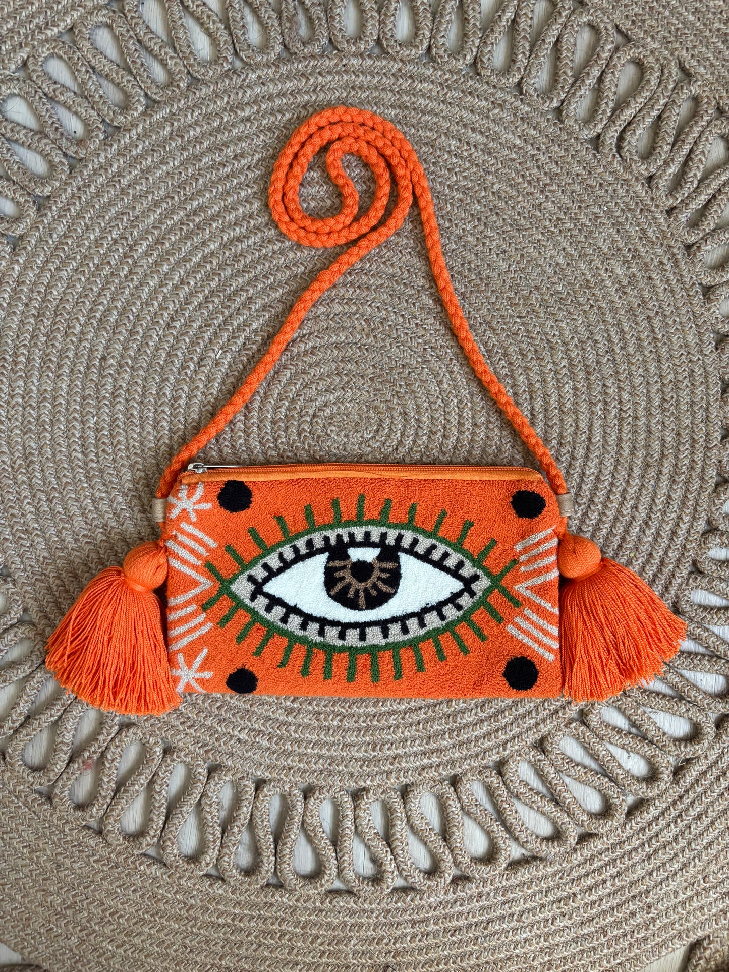 Handmade Crossbody – Wayuu Upholstery Handbag | Zafira Complements