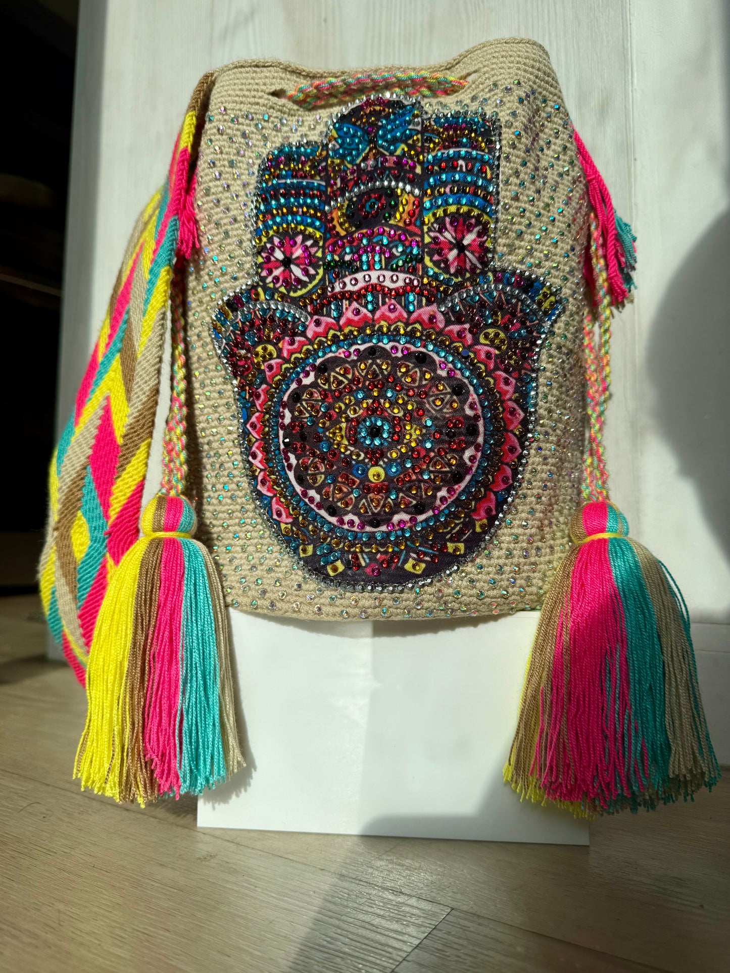 Hamsa mano de Fátima large bag special design