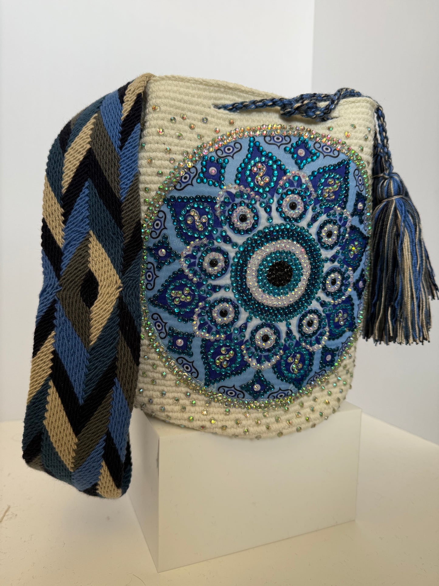 Evil eye bag Wayuu Large