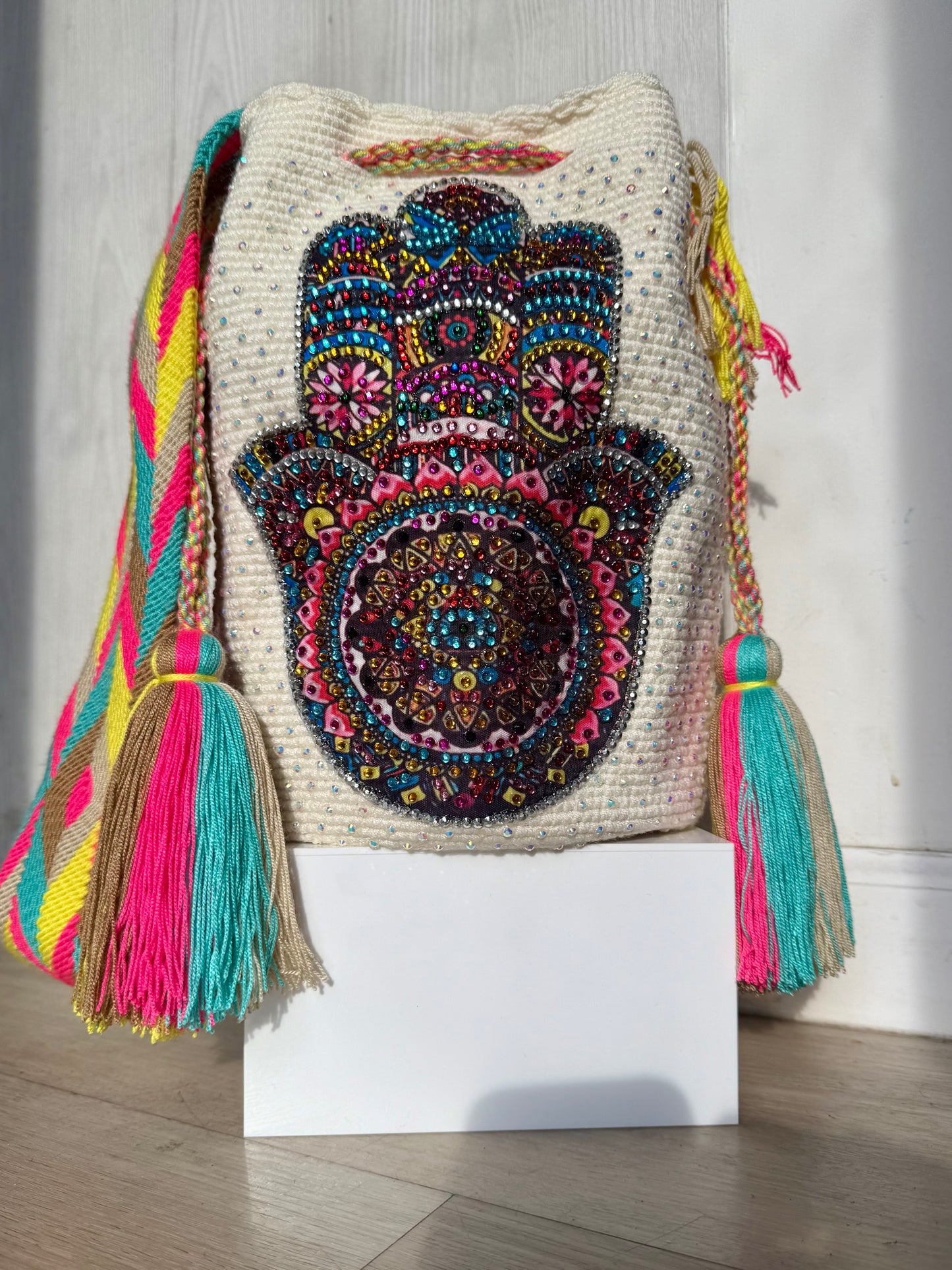 Hamsa mano de Fátima large bag special design