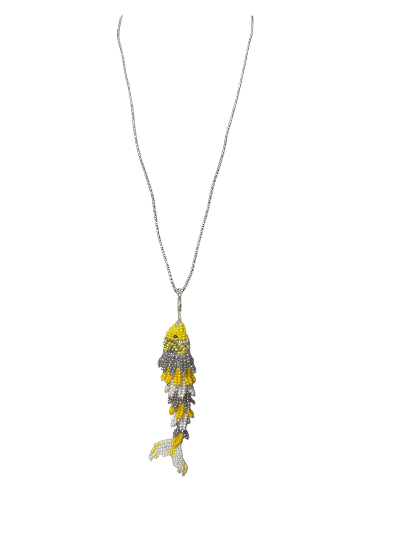 Sea Animals 3D Beaded Necklaces colors Artisan Boho Jewelry