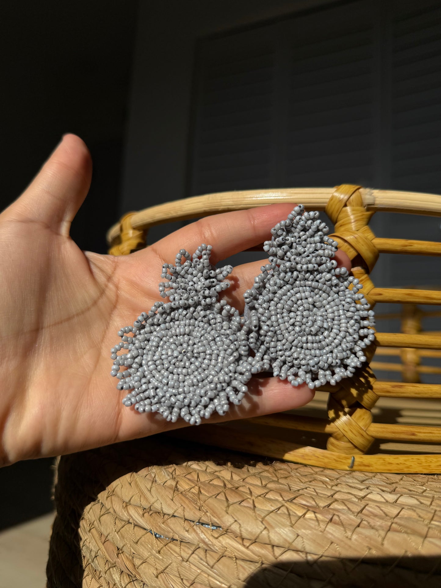 Handmade Beaded Earrings – Colorful Boho Statement Jewelry