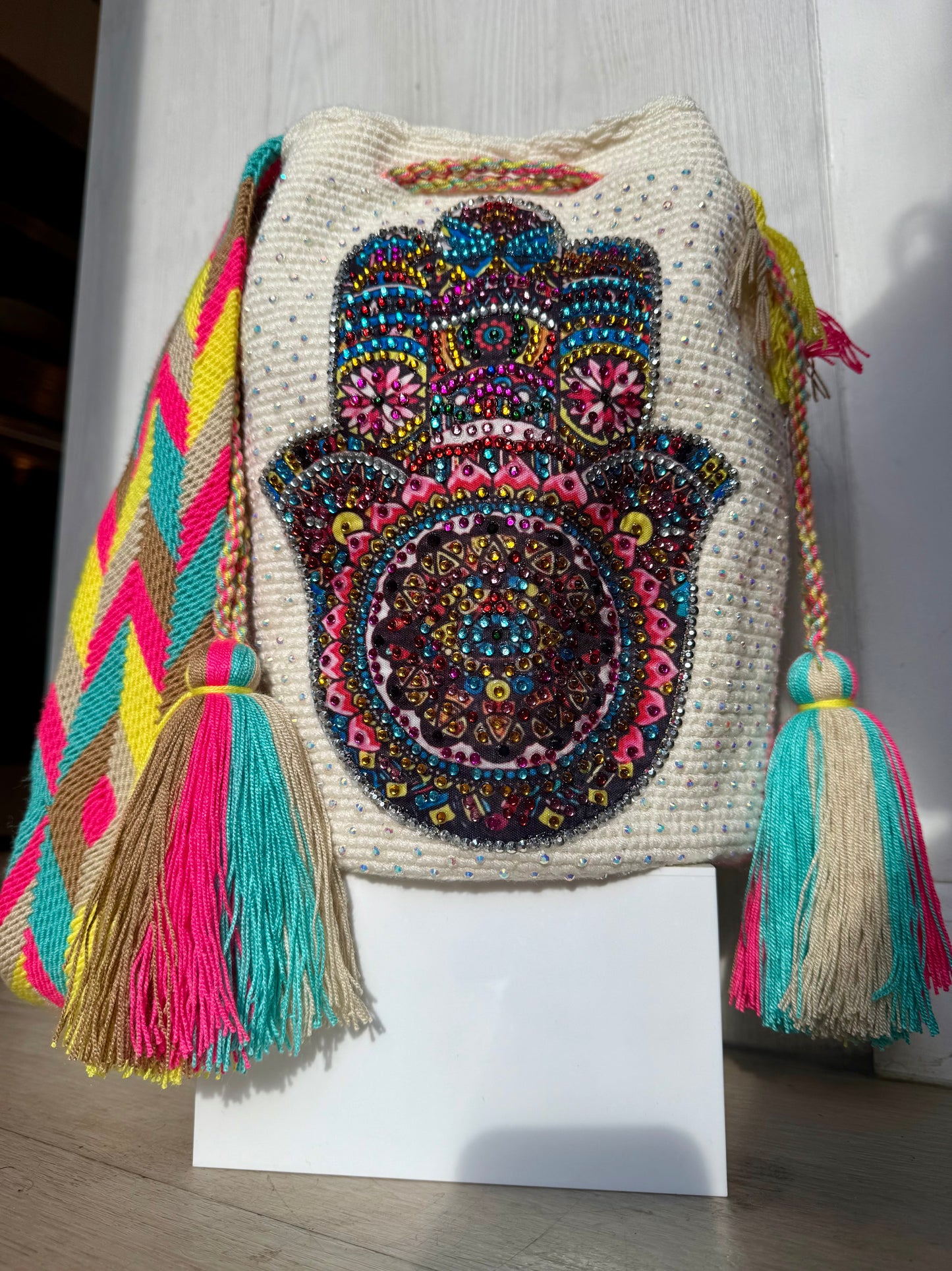 Hamsa mano de Fátima large bag special design