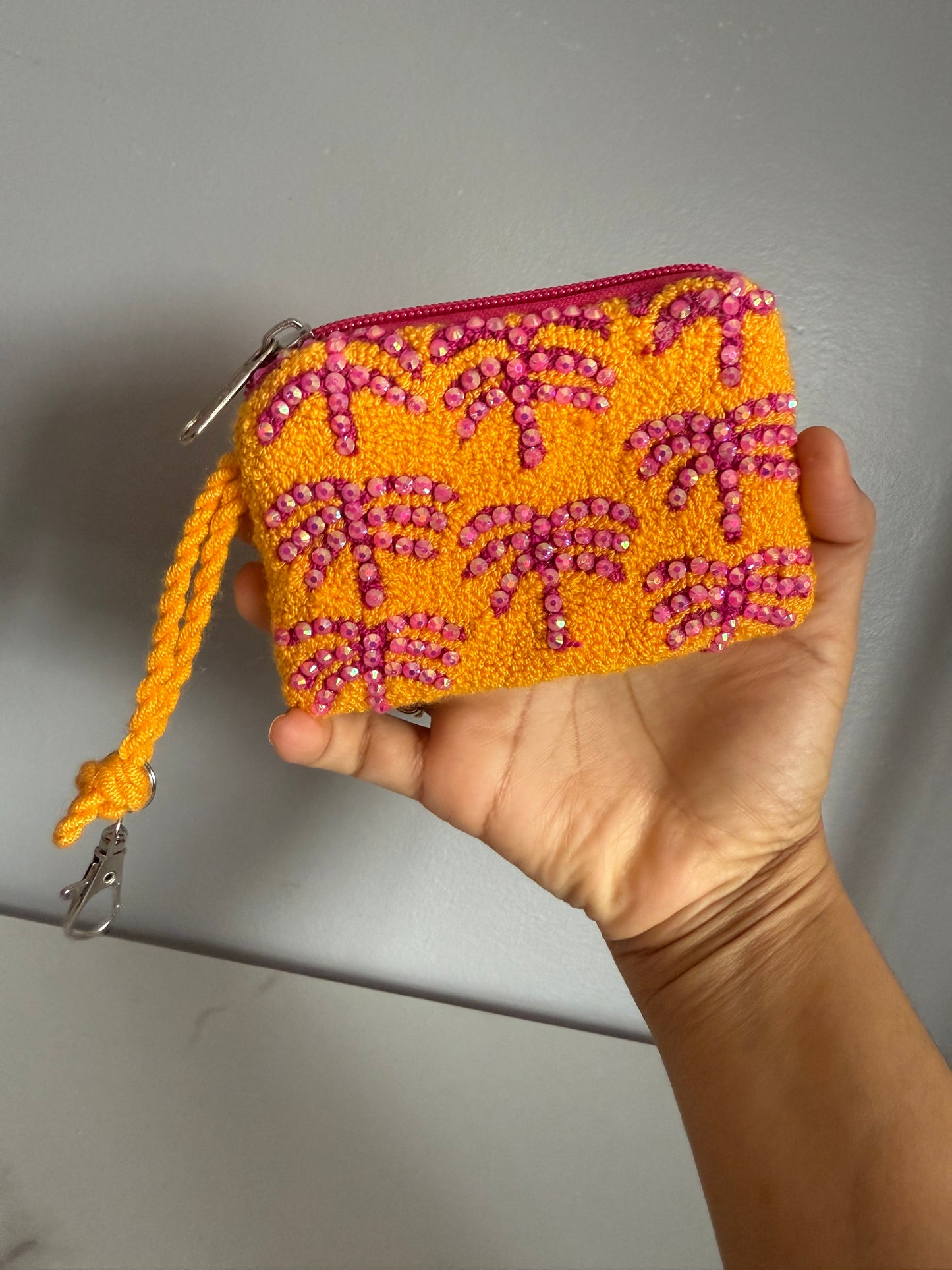 Decorated Hand-Embroidered Evil Eye Coin Purses – Unique Charm Wallets Full of Protection & Color