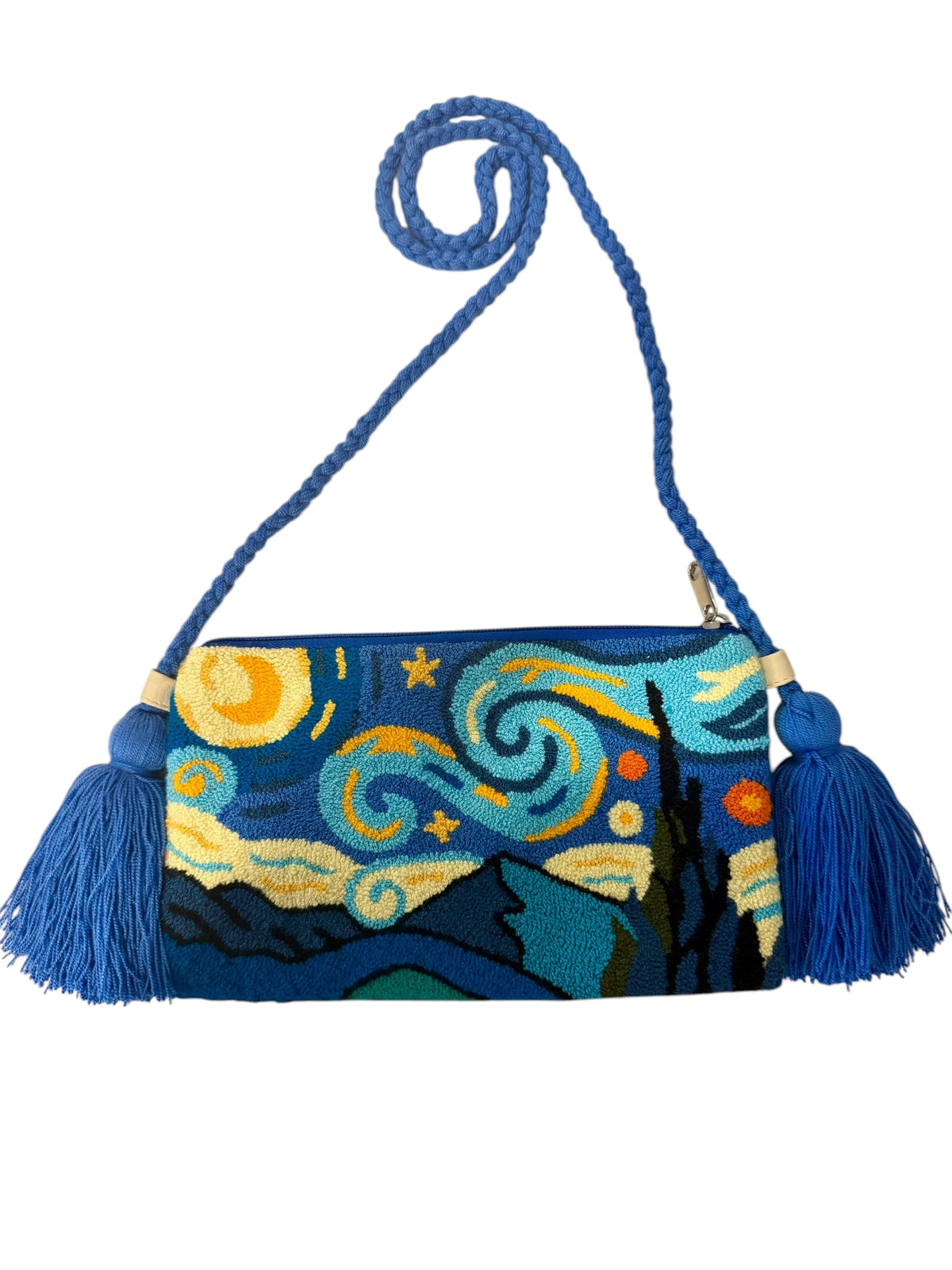 Handmade Crossbody upholstery Wayuu Upholstery Handbag Evil eye Zafira Complements