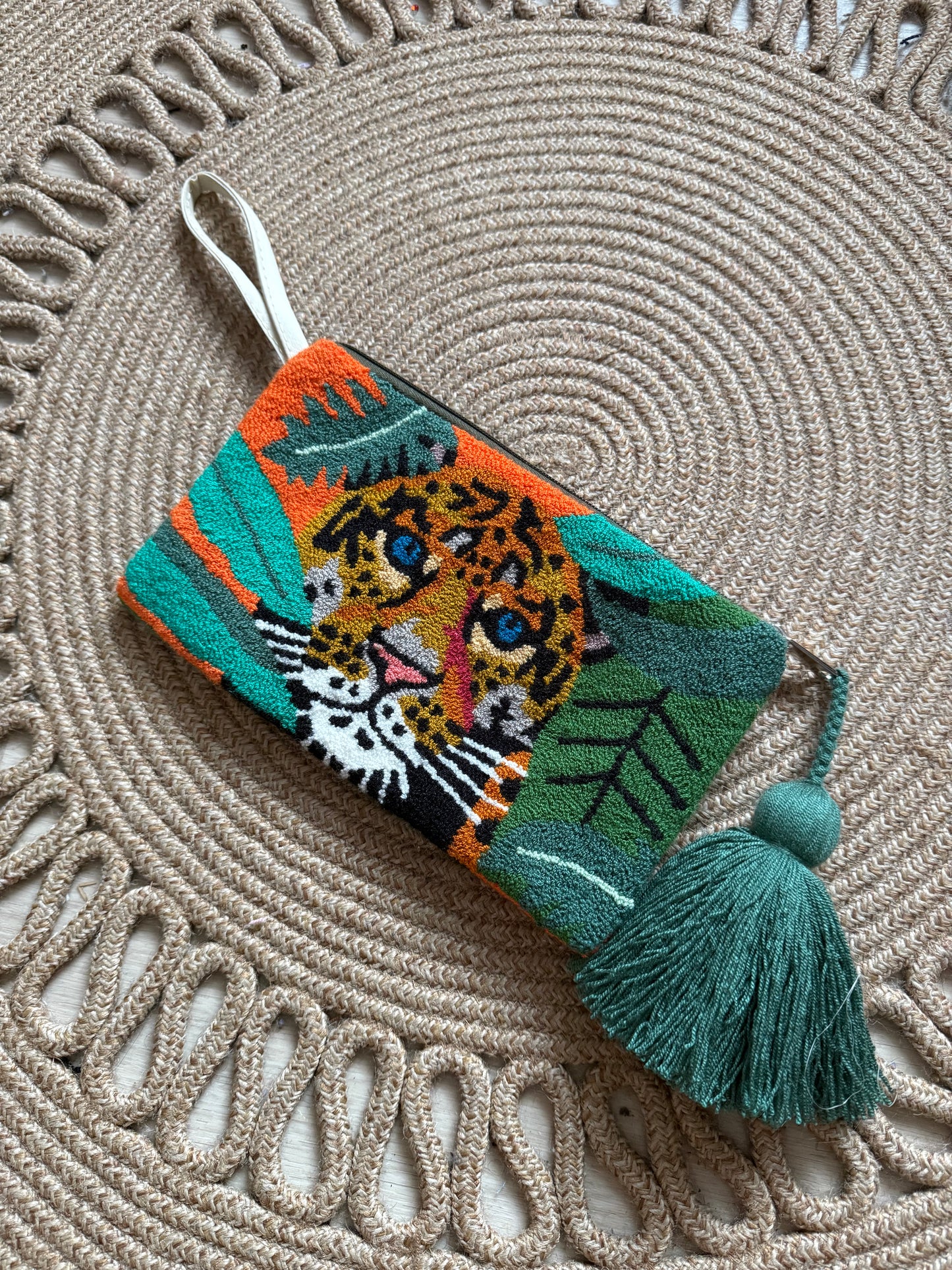 Handmade Evil Eye Clutch Bag Protective Symbol & Unique Artisan Design