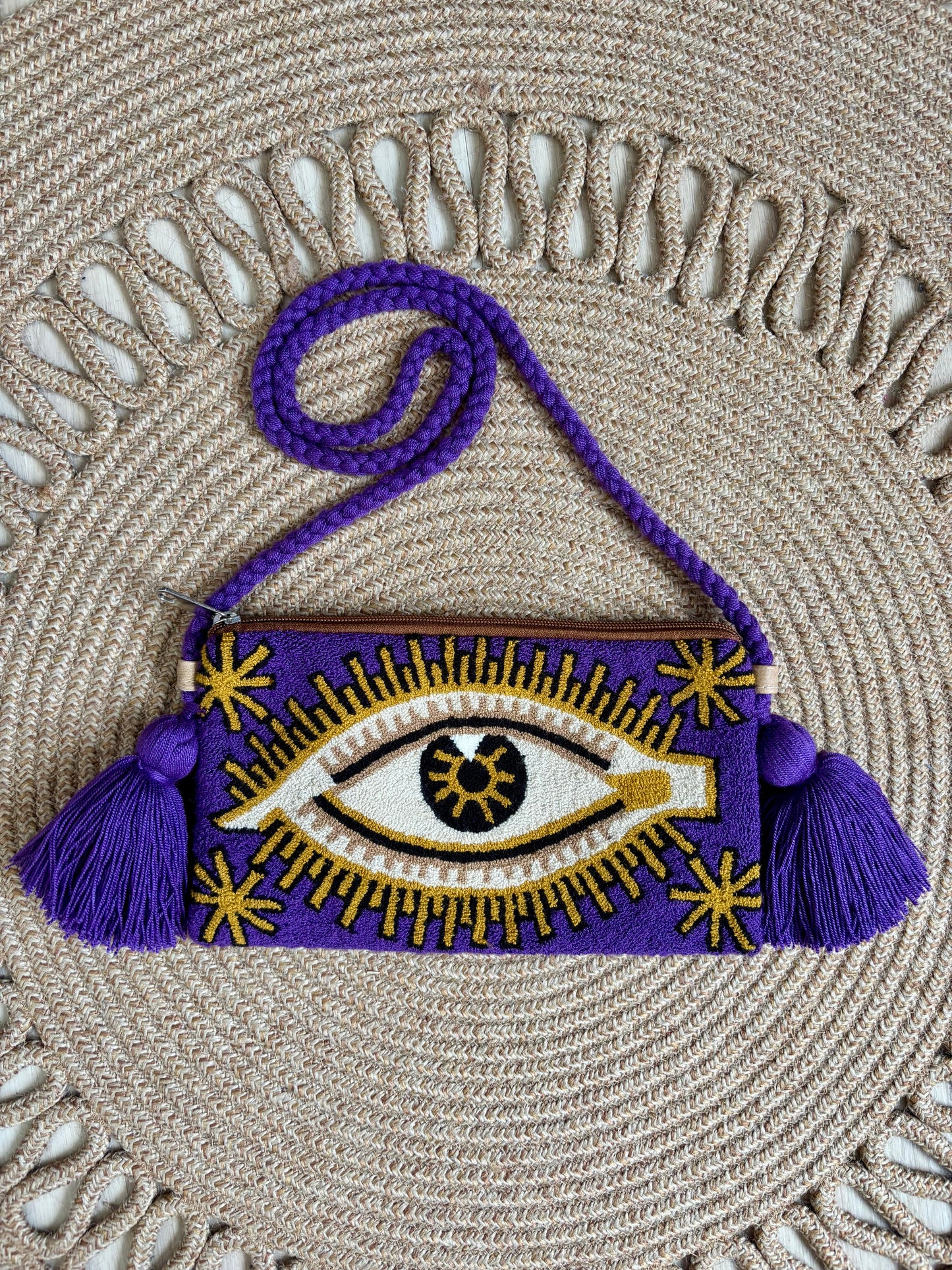 Handmade Crossbody – Wayuu Upholstery Handbag | Zafira Complements