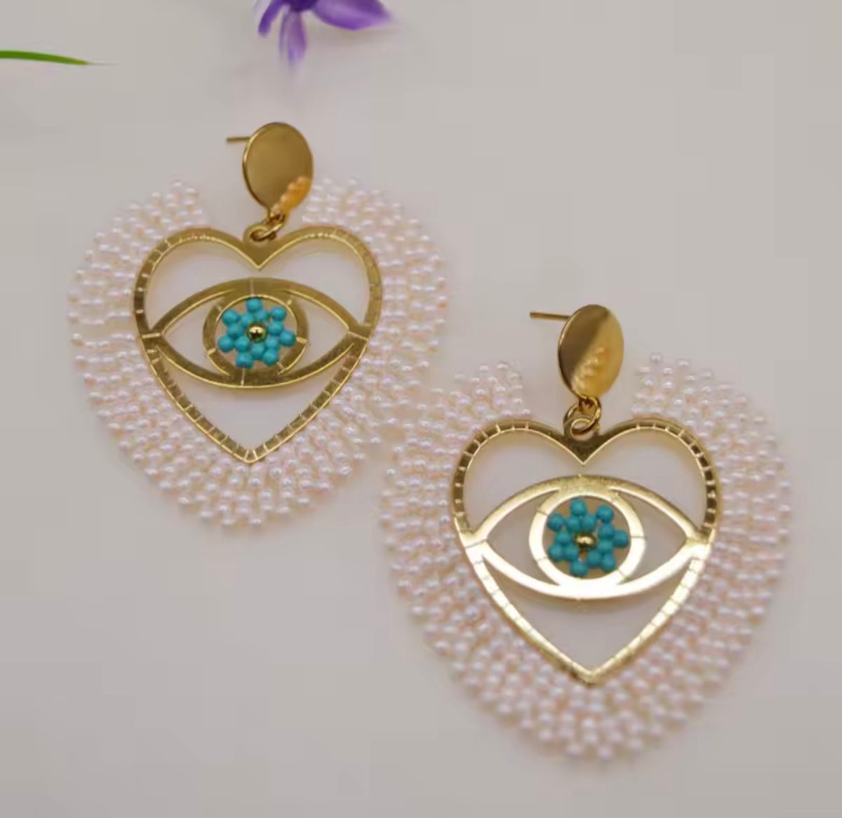 Gold and plated  Earrings stainless steel