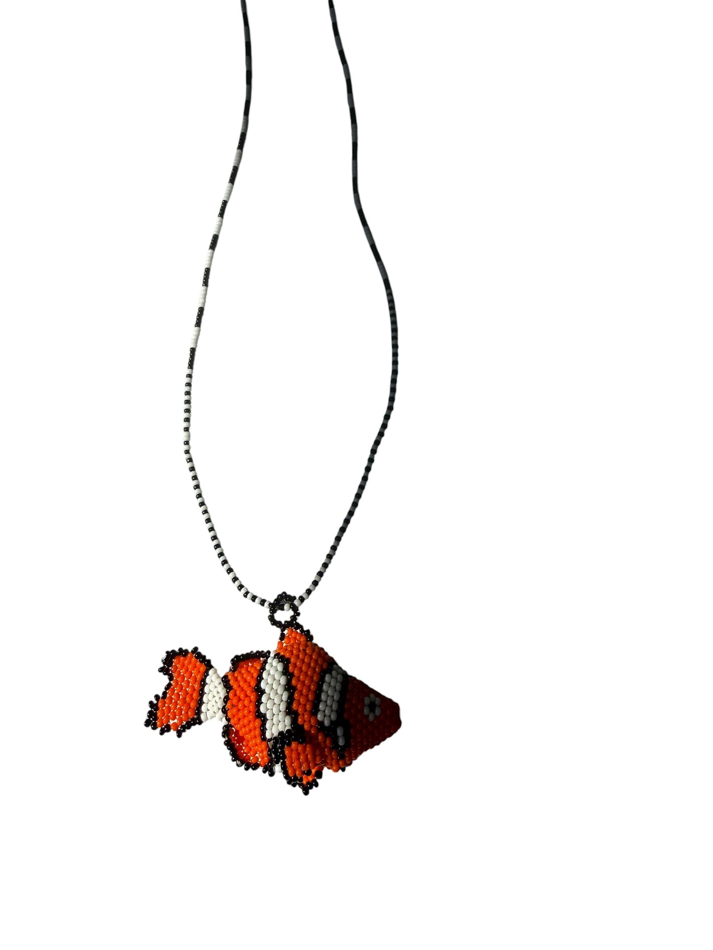 Sea Animals 3D Beaded Necklaces colors  Artisan Boho Jewelry