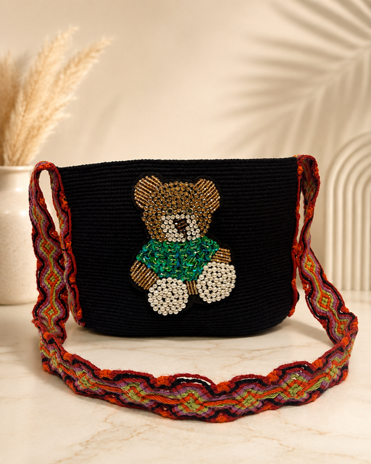 Tote Bag with shoulder Strap with coin purse Handmade Luxury Crossbody Purse