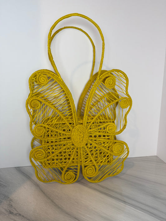 Iraca Palm Butterfly Bag – Handmade, Lightweight & Exclusive | Zafira Complements