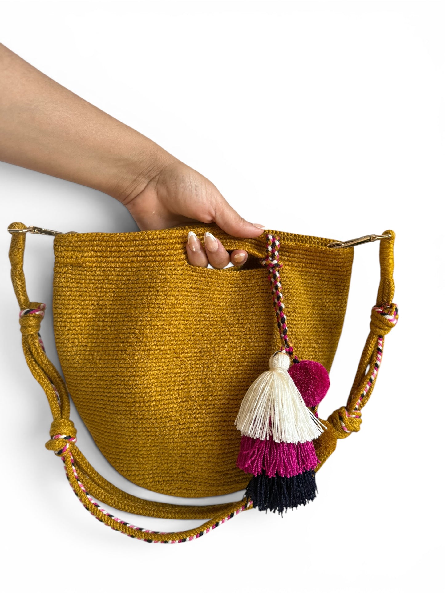Shoulder bag Wayuu Luxury double use ✨ Strap Removible & Handmade