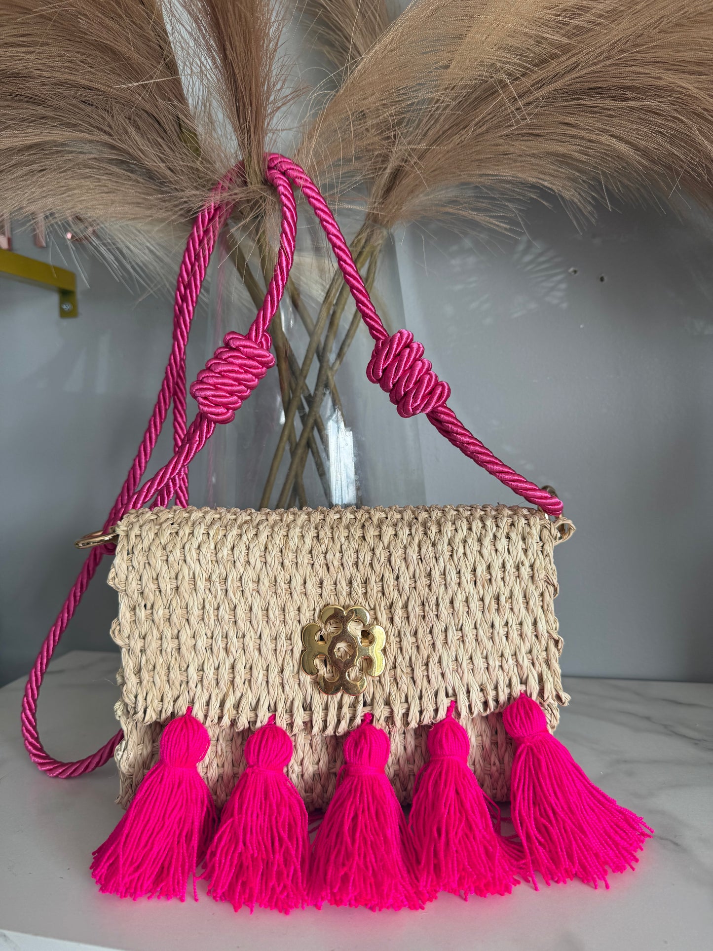 Iraca Palm crossbody Bag – Handmade, Lightweight & Exclusive Zafira Complements