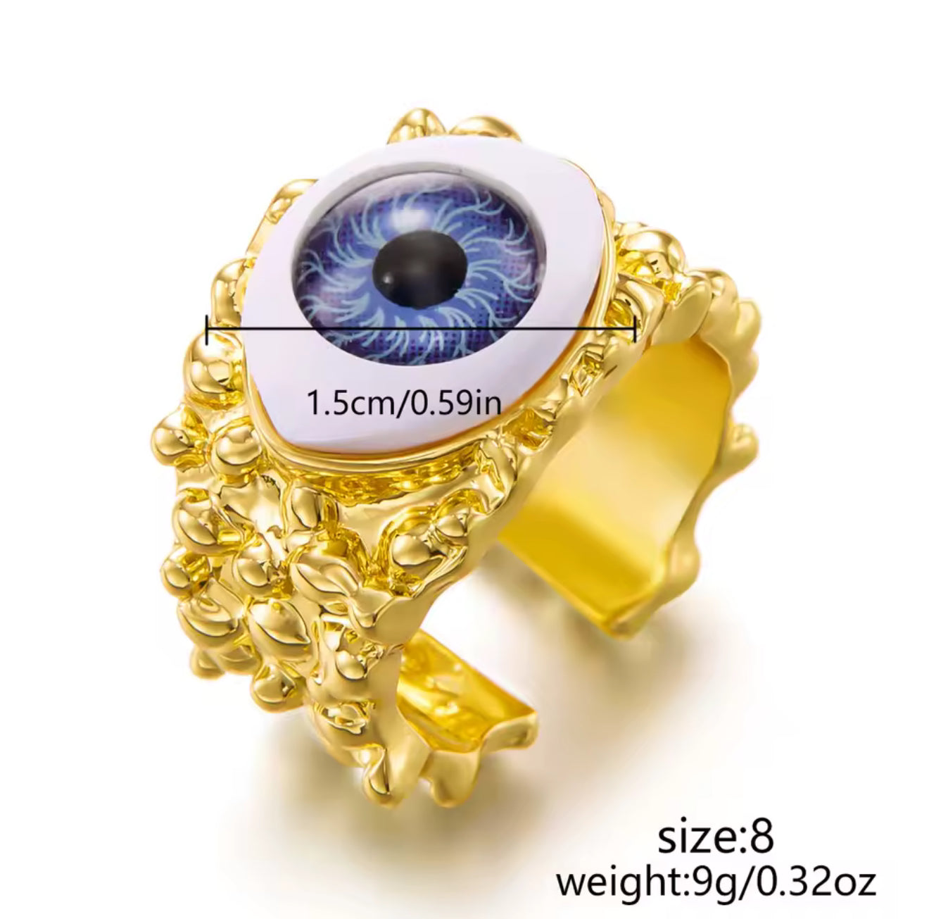 Evil Eye ring