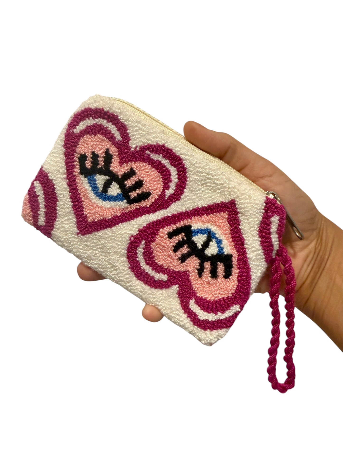 Hand-Embroidered Card holder Purses – Unique Charm Wallets Full of Protection & Color