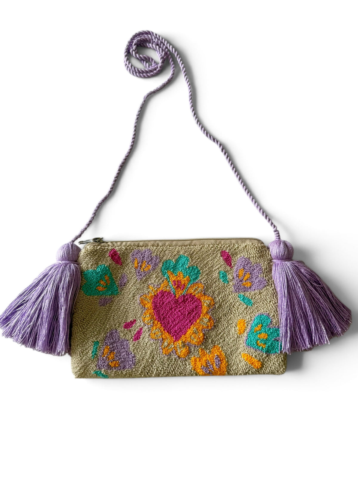 Handmade Crossbody upholstery Wayuu Upholstery Handbag Evil eye Zafira Complements