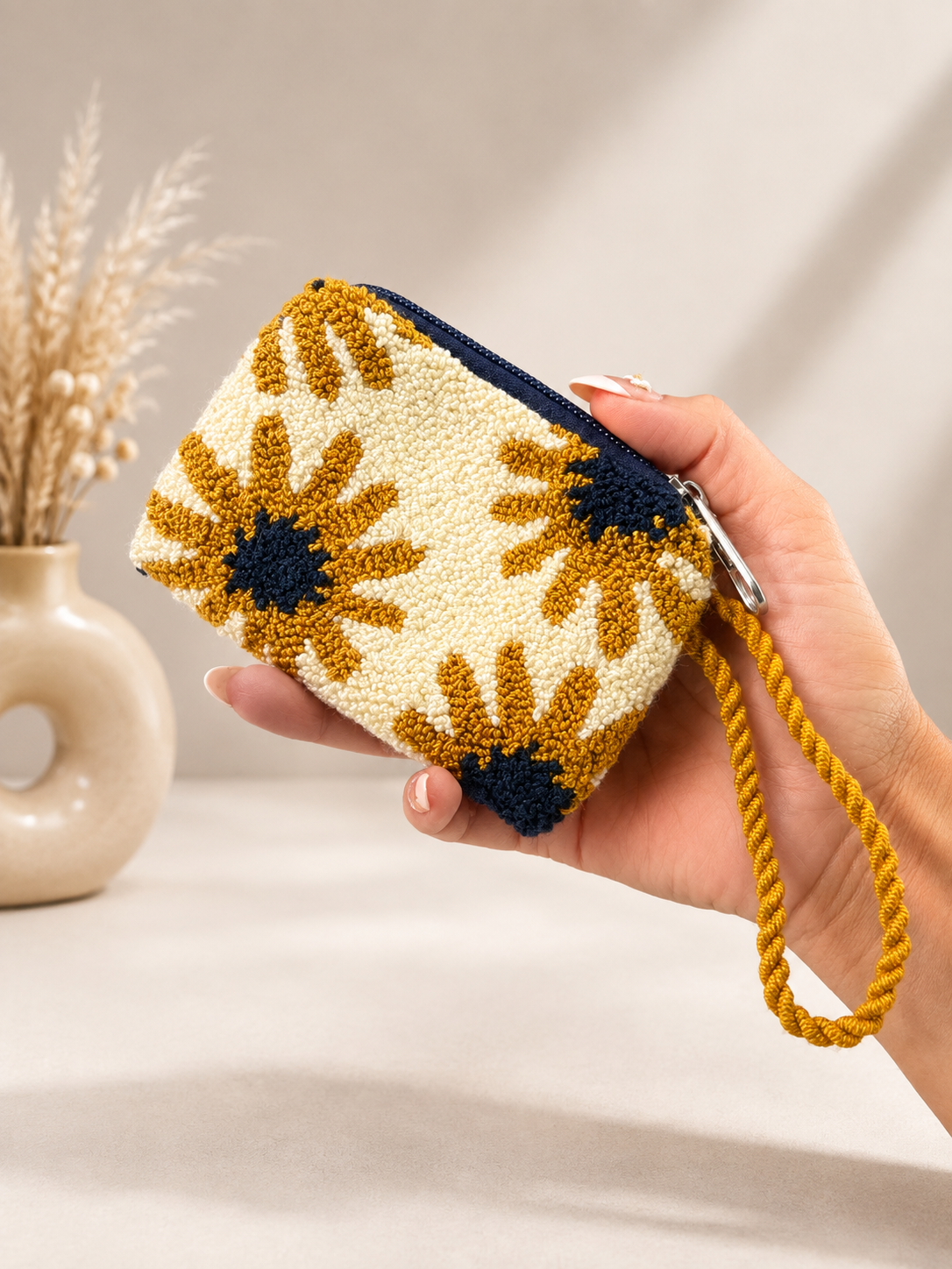 Hand-Embroidered Evil Eye Coin Purses – Unique Charm Wallets Full of Protection & Color