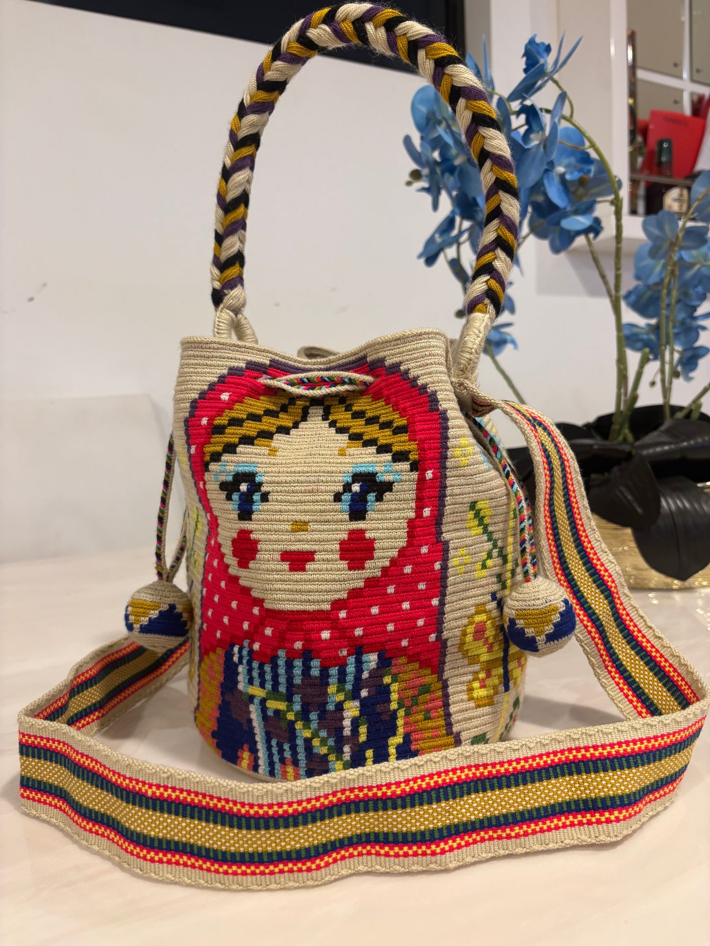 Matryoshka Wayuu Bag | Single Thread Handmade Artisan Purse