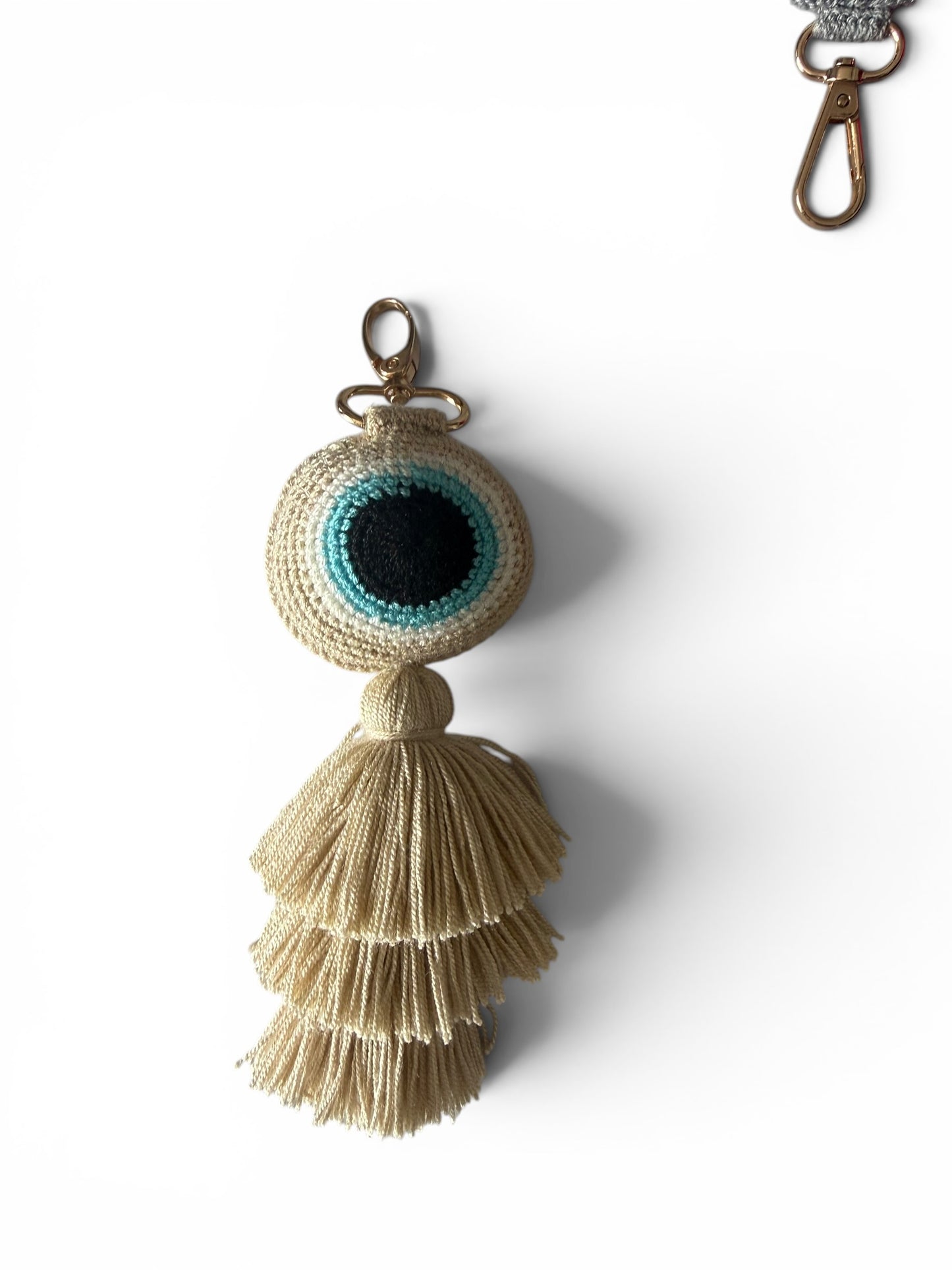 Handmade evil eye charm