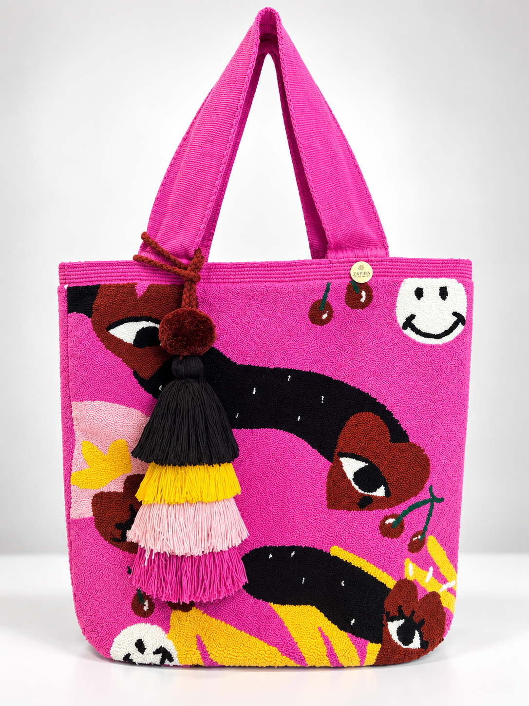 Tote Bag XL wayuu Upholstered special Designs Handmade