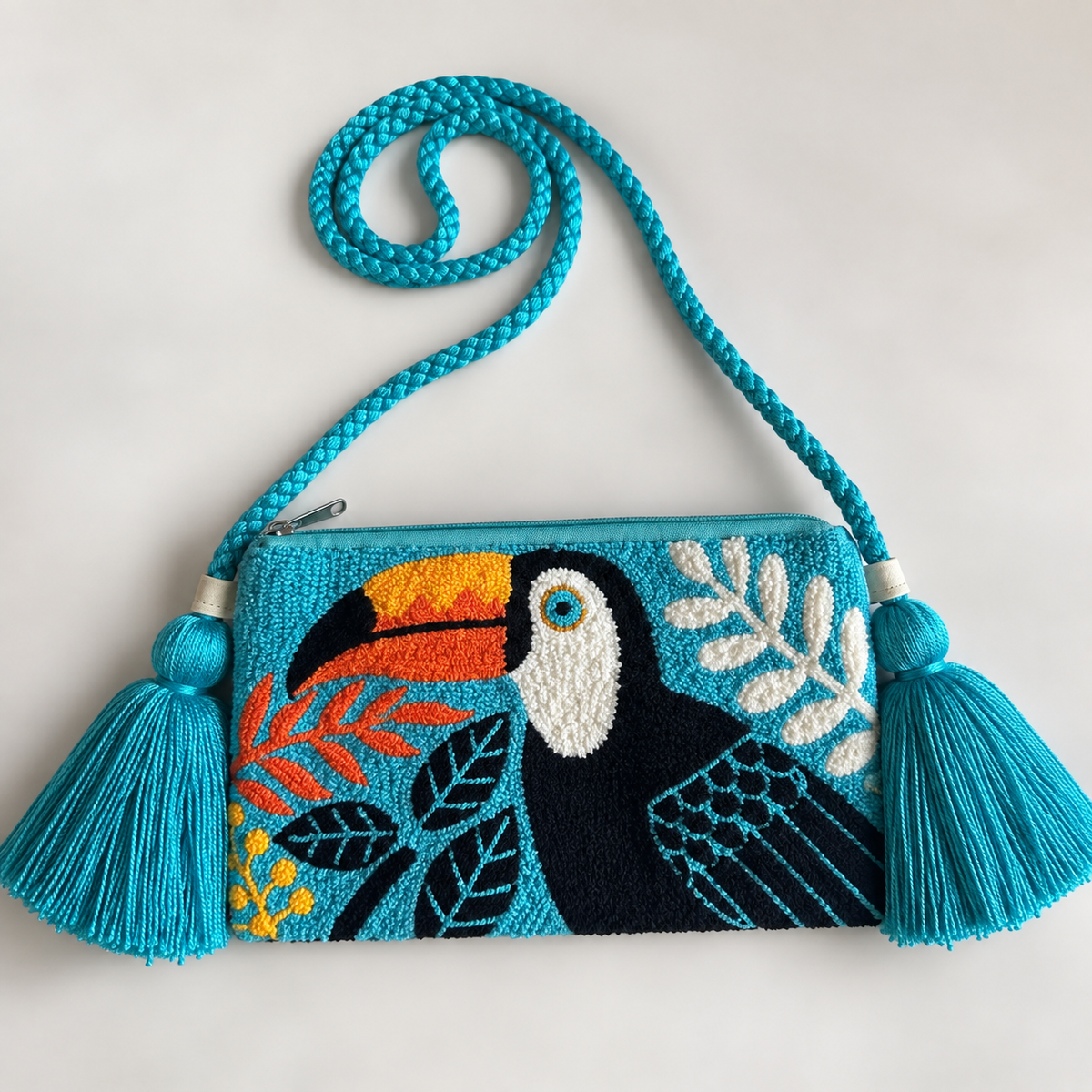Handmade Crossbody upholstery Wayuu Upholstery Handbag Evil eye Zafira Complements
