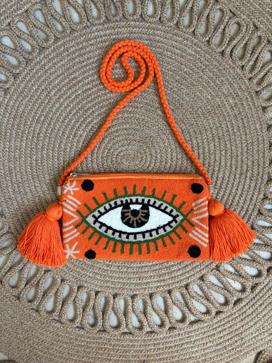 Handmade Crossbody – Wayuu Upholstery Handbag | Zafira Complements