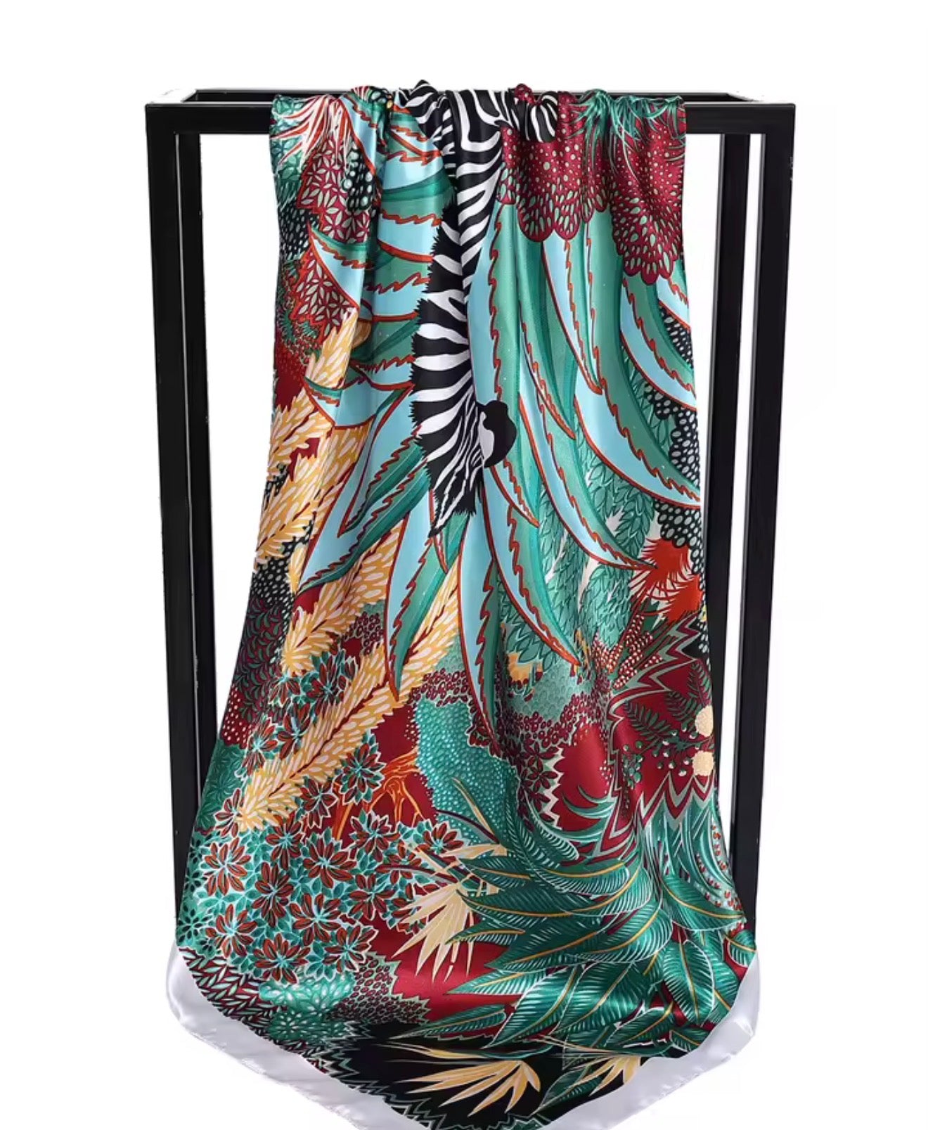 Women’s Multi-Use Printed Bandanas & Head Scarves Stylish Hair Accessories with Vibrant Patterns