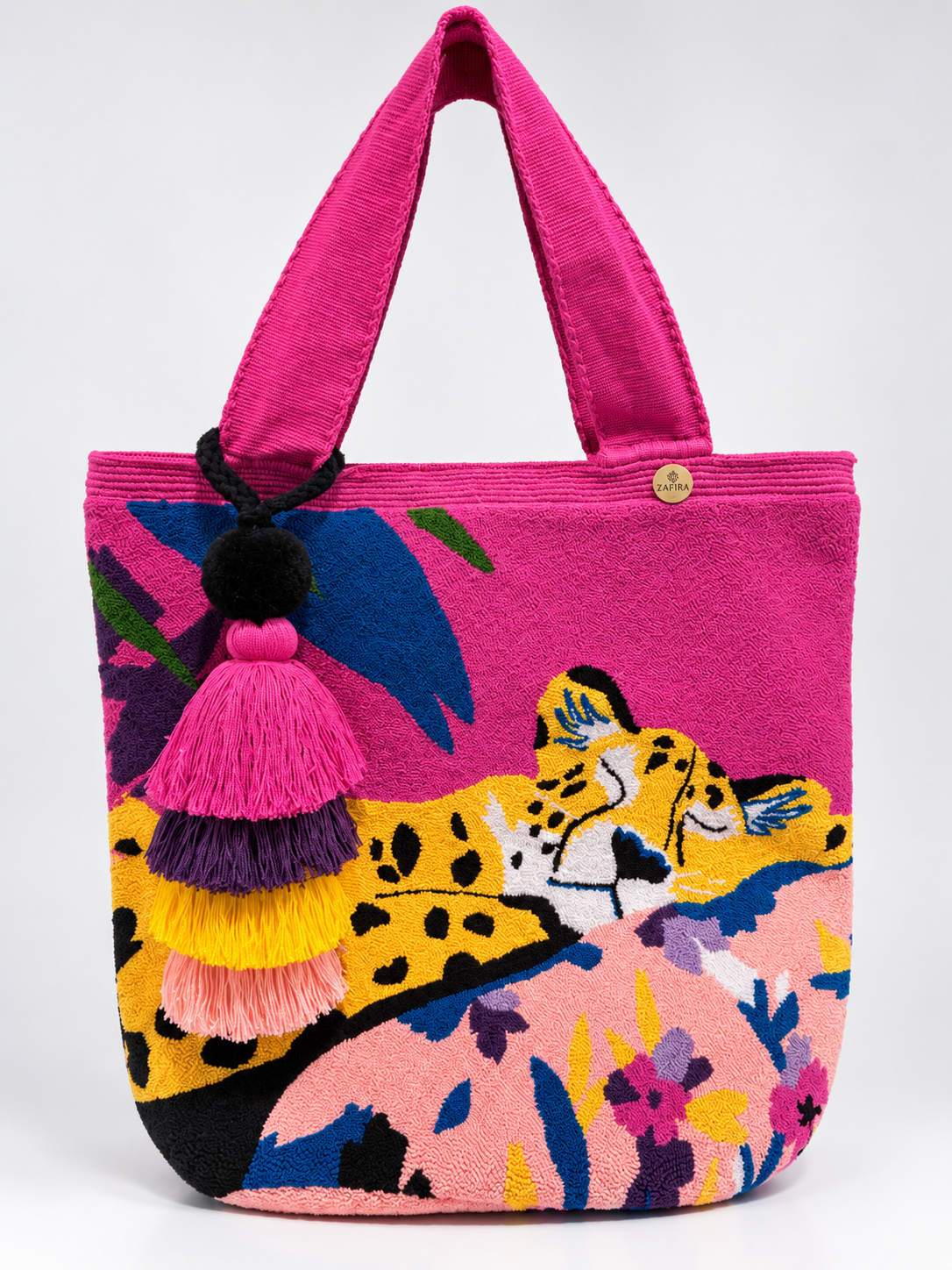 Tote Bag XL wayuu Upholstered special Designs Handmade