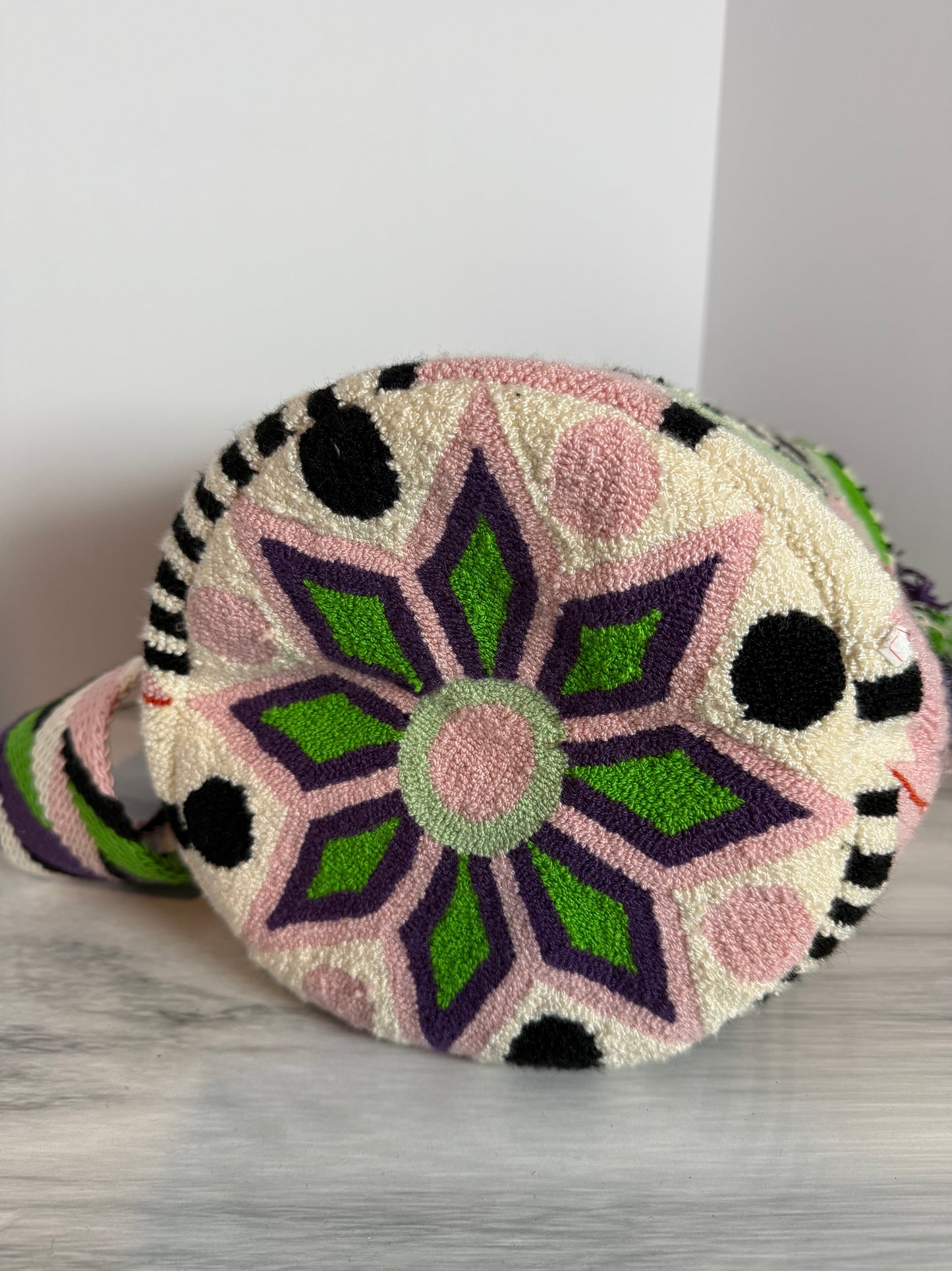 Upholstered large crossbody Bag