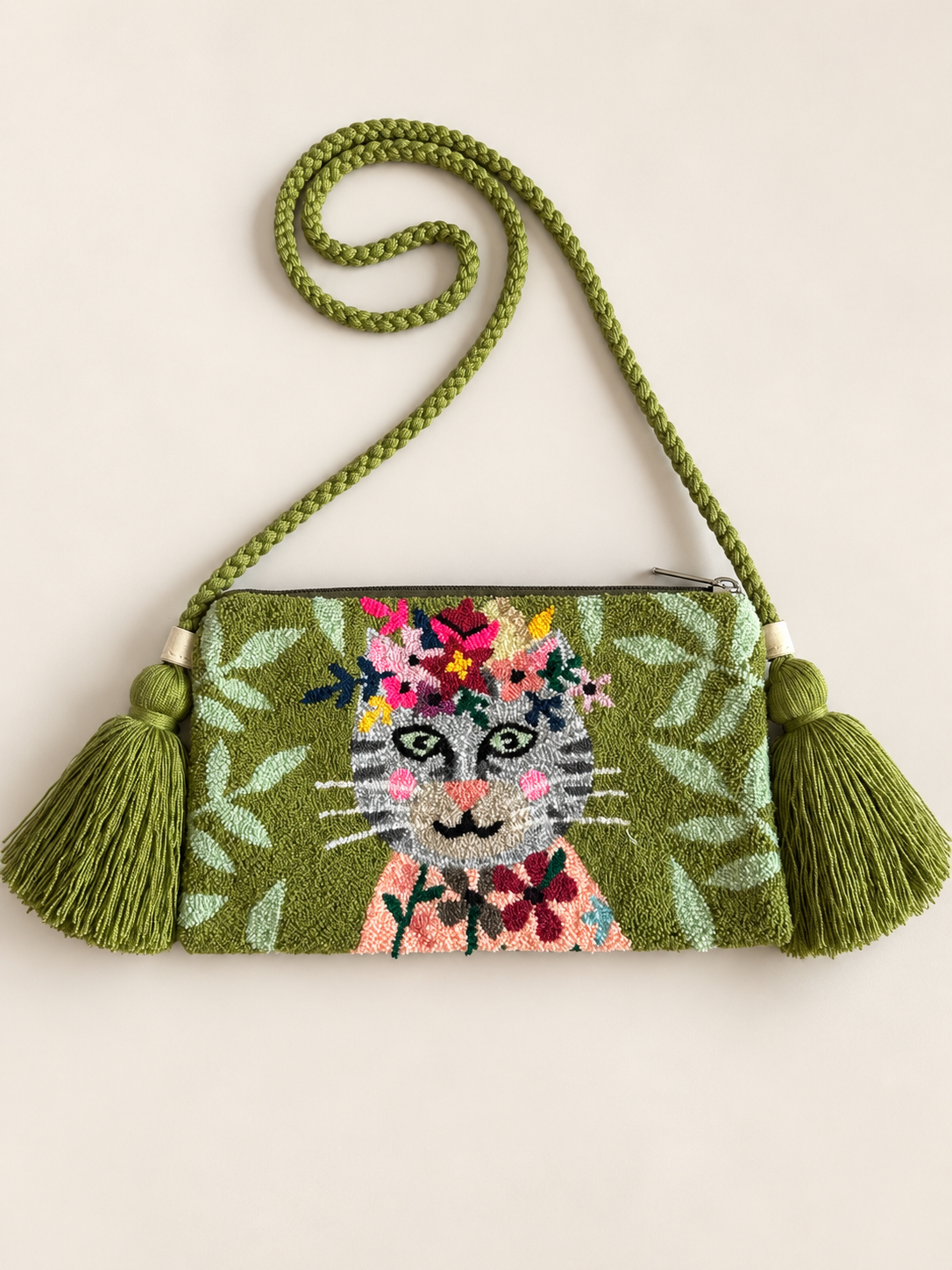 Handmade Crossbody upholstery Wayuu Upholstery Handbag Evil eye Zafira Complements