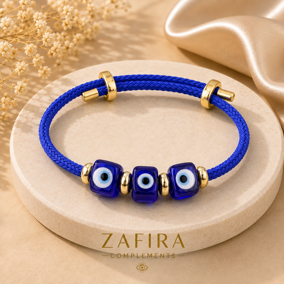 Lucky Turkish Evil Eye Rope Bracelet Adjustable for Women Punk Style Personality Design Jewelry Gifts
