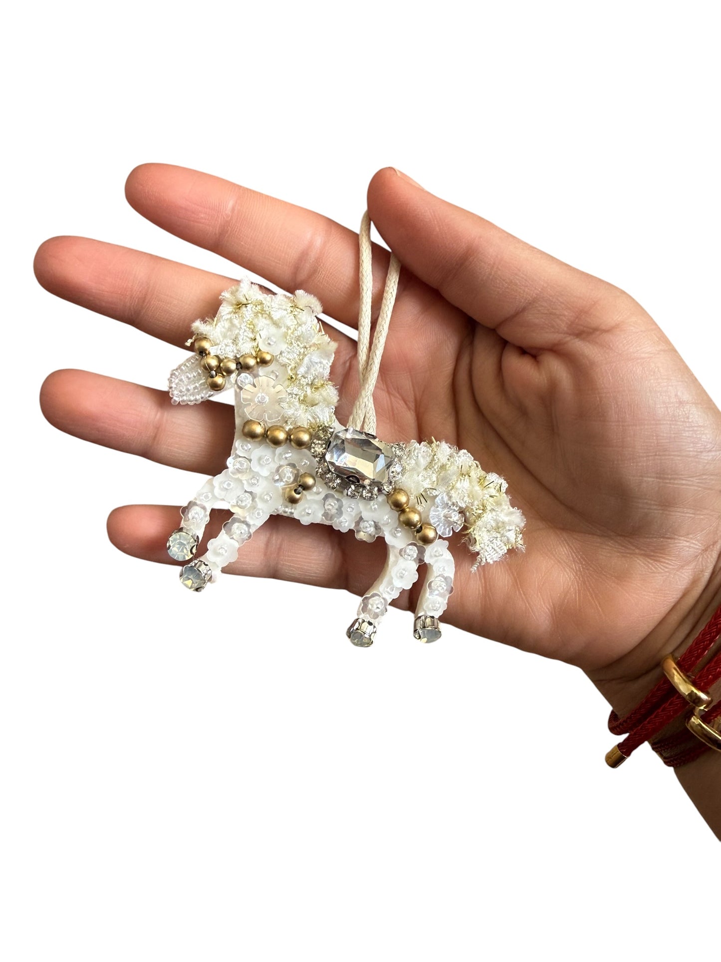 Handmade nature bag Charms in Mustards and Stones Handmade