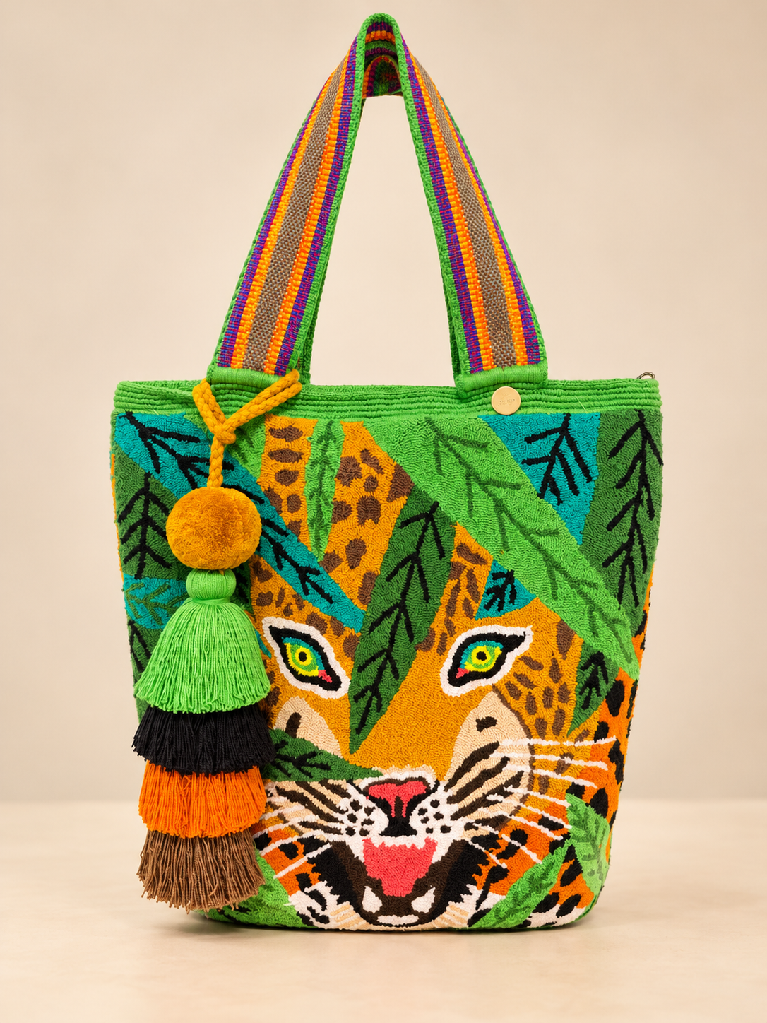 Tote Bag XL wayuu Upholstered special Designs Handmade