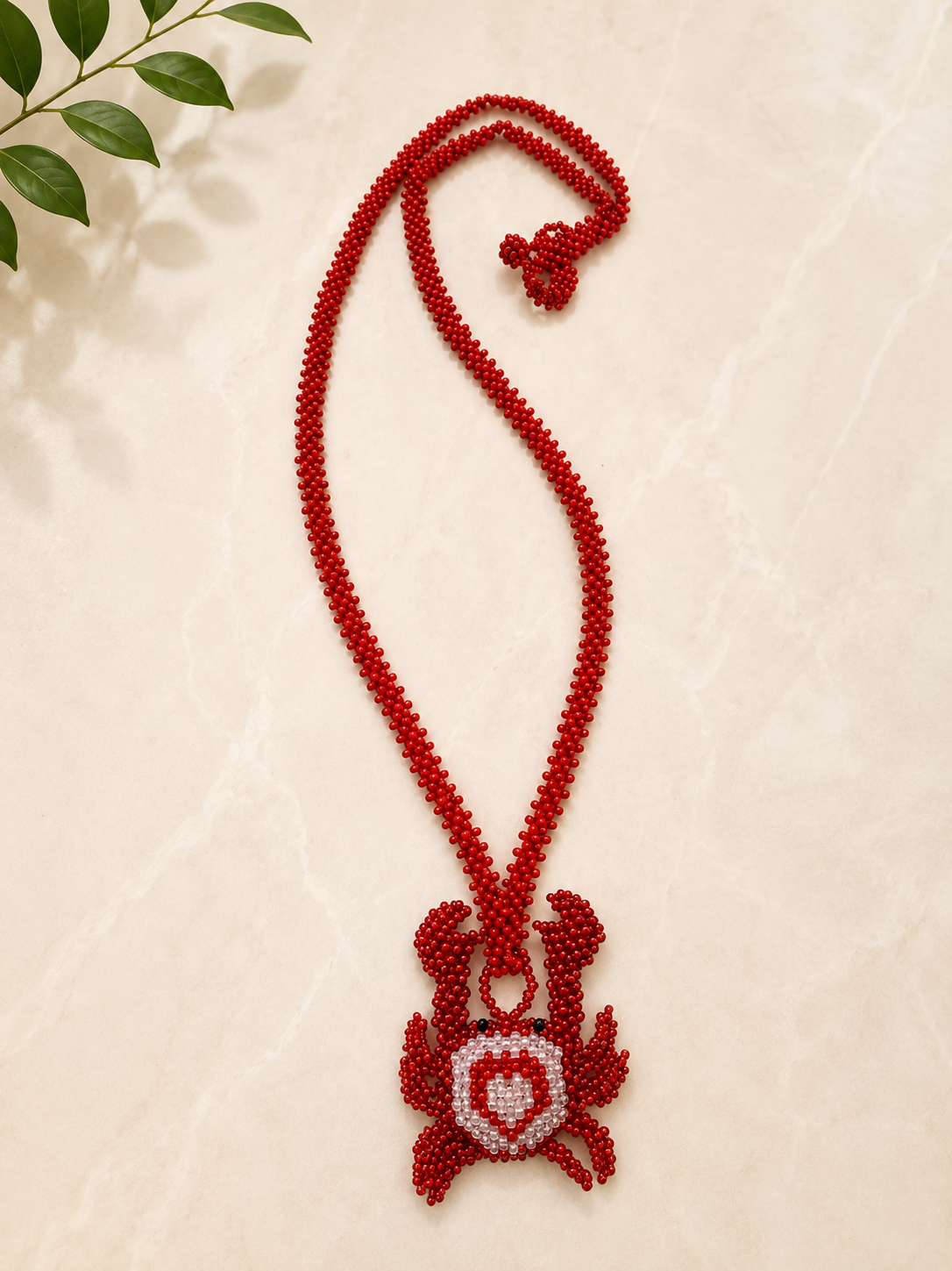 Sea Animals 3D Beaded Necklaces colors  Artisan Boho Jewelry
