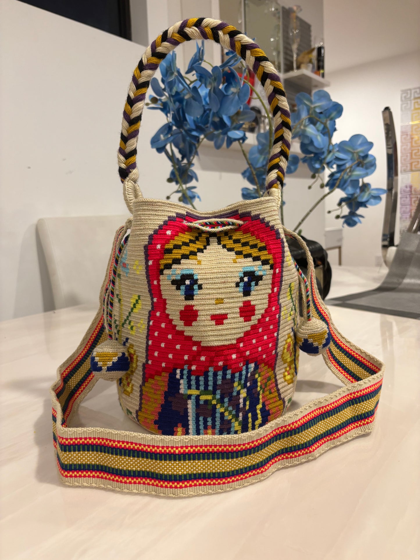 Matryoshka Wayuu Bag | Single Thread Handmade Artisan Purse