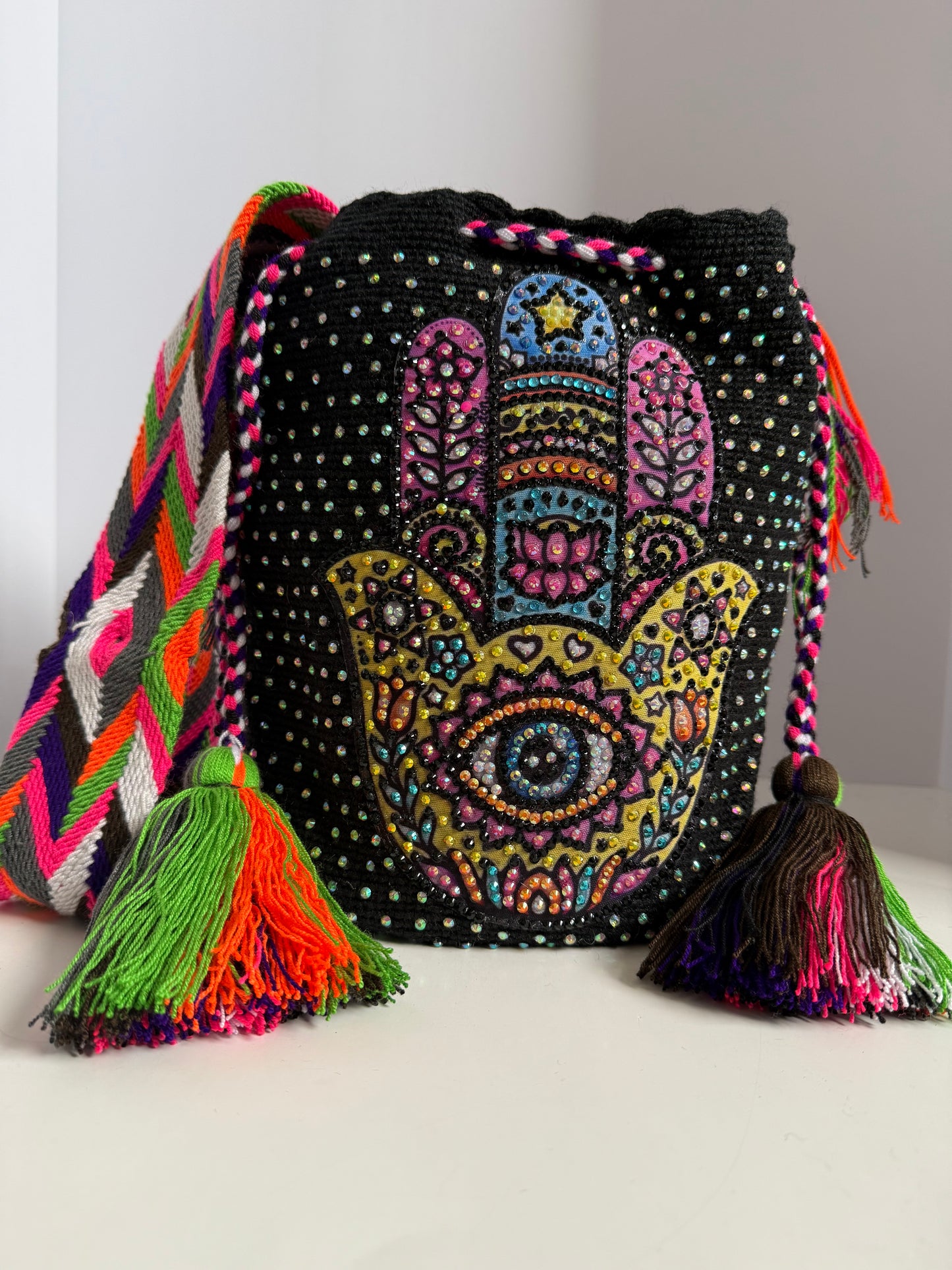 Hamsa mano de Fátima large bag special design