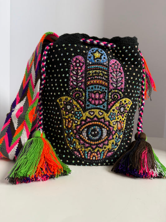 Hamsa mano de Fátima large bag special design
