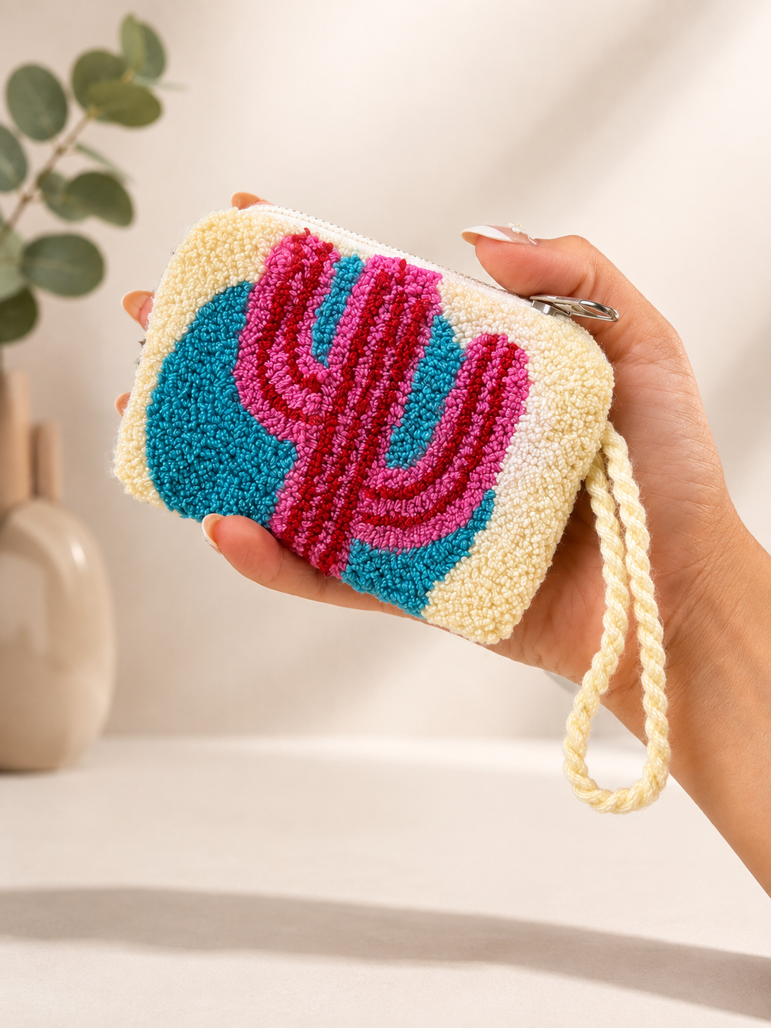 Hand-Embroidered Evil Eye Coin Purses – Unique Charm Wallets Full of Protection & Color