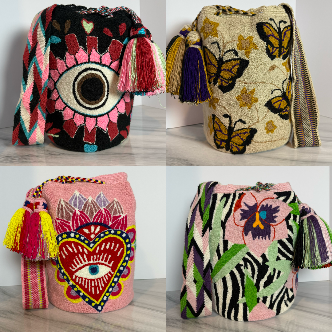 Upholstered large crossbody Bag