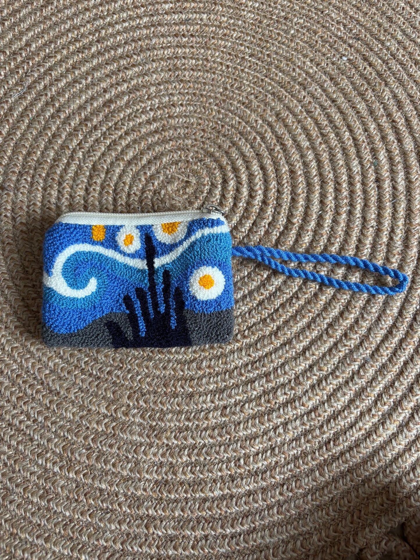 Hand-Embroidered Evil Eye Coin Purses – Unique Charm Wallets Full of Protection & Color