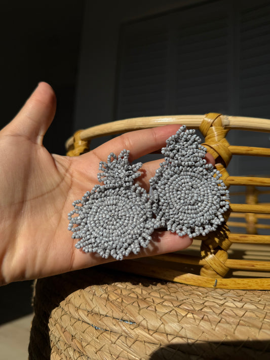 Handmade Beaded Earrings – Colorful Boho Statement Jewelry