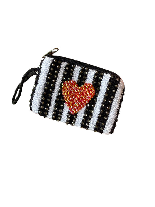 Decorated Hand-Embroidered Evil Eye Coin Purses – Unique Charm Wallets Full of Protection & Color