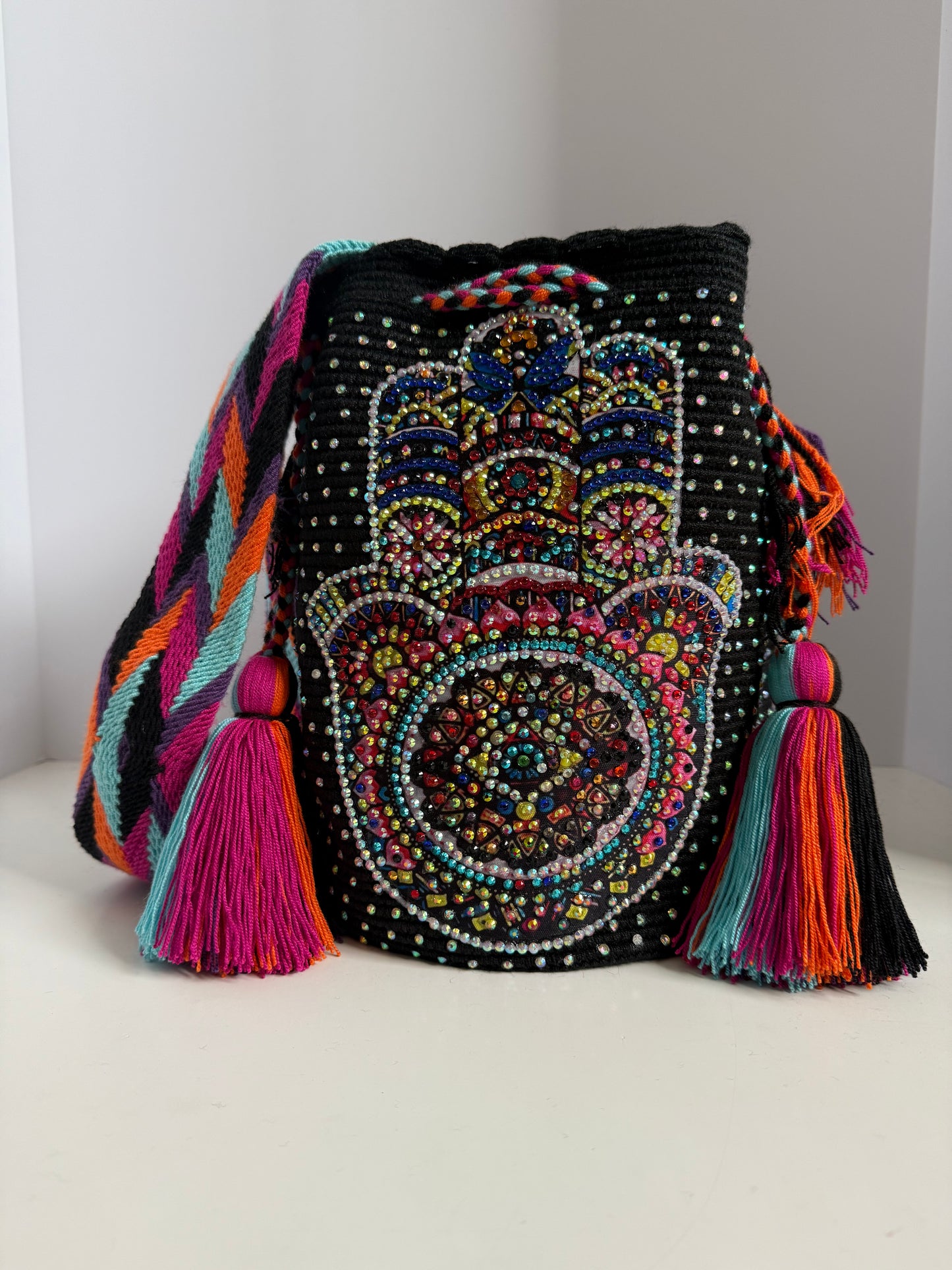 Hamsa mano de Fátima large bag special design