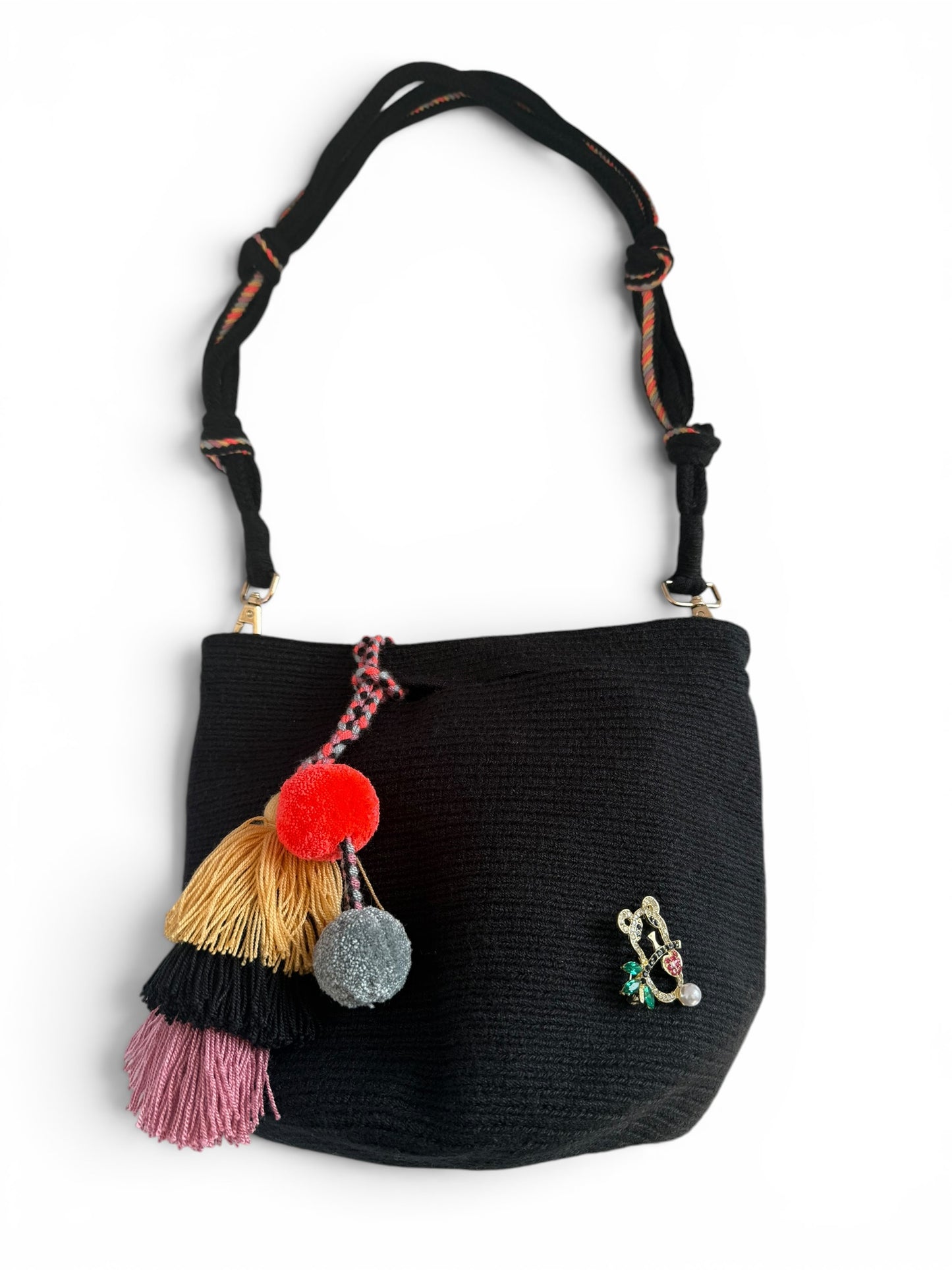 Shoulder bag Wayuu Luxury double use ✨ Strap Removible & Handmade