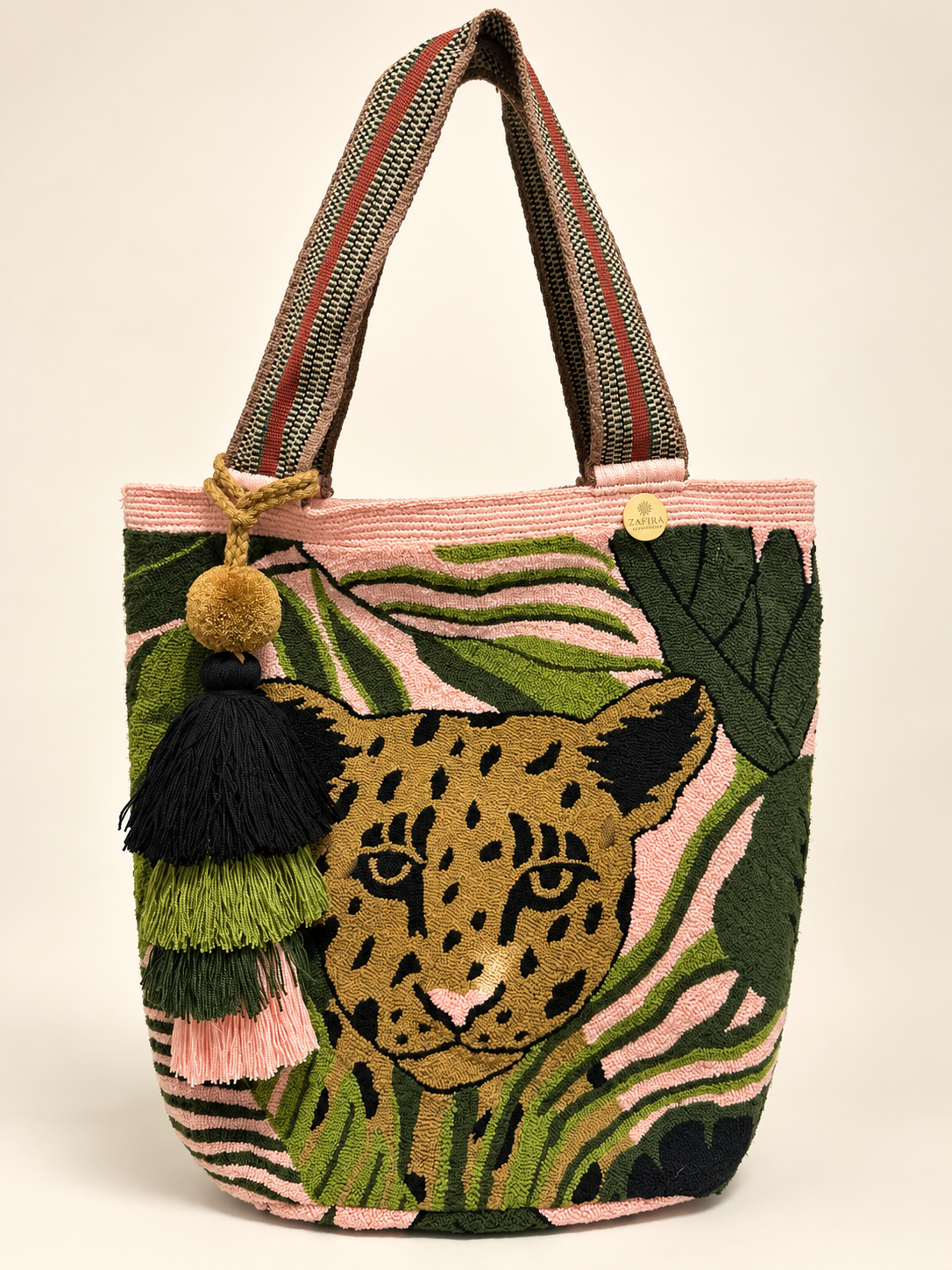 Tote Bag XL wayuu Upholstered special Designs Handmade