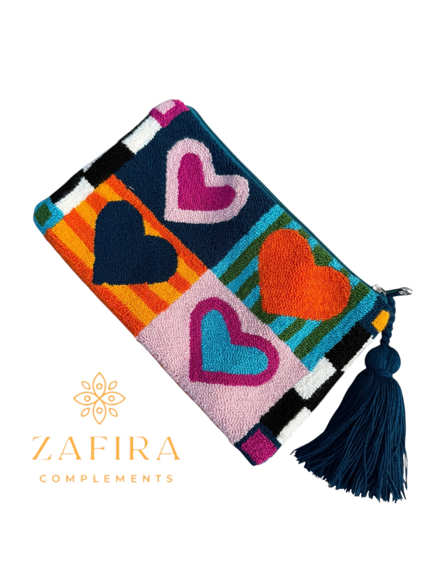 Handmade  upholstered Clutch Bag  Artisan Design