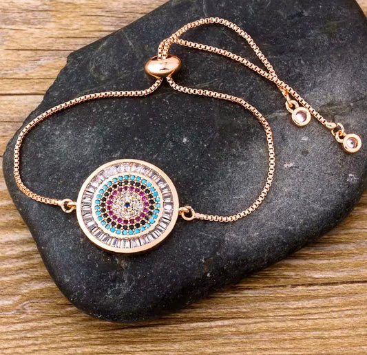 Handmade Stainless steel Bracelet – Colorful Boho Jewelry