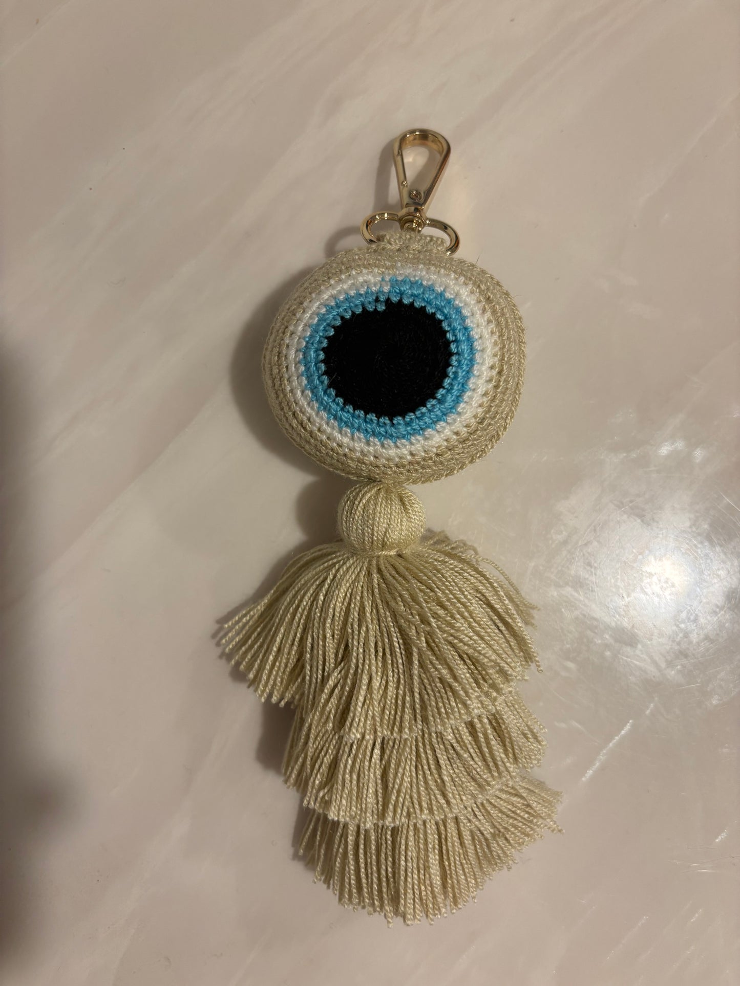 Keychein Charm Bag Evil Eye